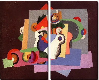 Картина Композиция с цветами (1924)