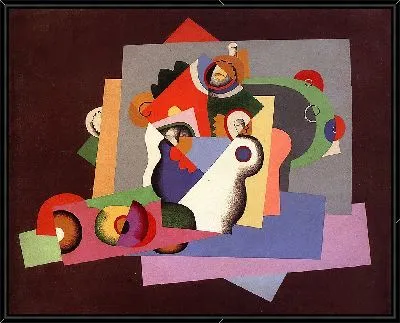 Картина Композиция с цветами (1924)