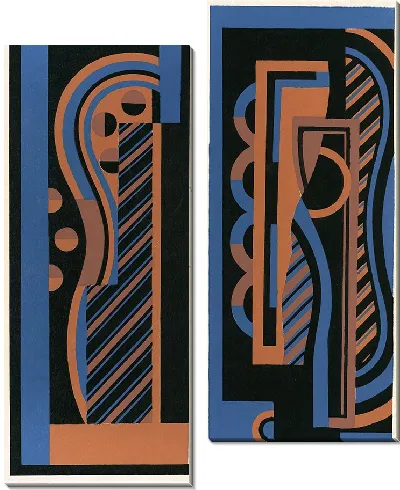 Картина Коллекция декора и цветов Pl.01 (1930)