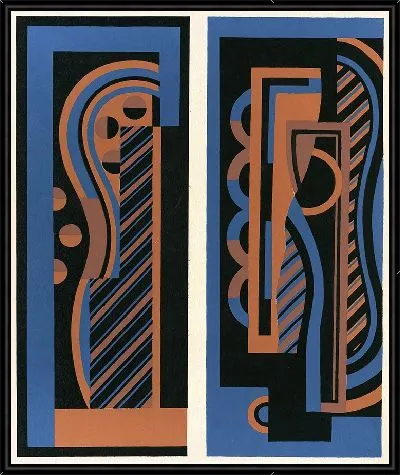 Картина Коллекция декора и цветов Pl.01 (1930)