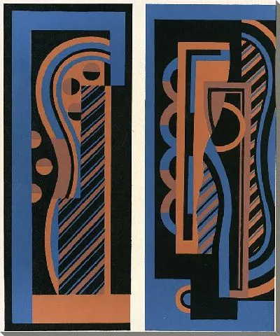 Картина Коллекция декора и цветов Pl.01 (1930)