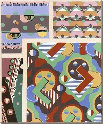 Картина Коллекции декора и цветов, табл. 20 (1930 г.)