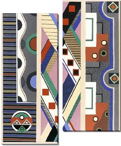 Картина Коллекции декора и цветов, табл. 19 (1930).