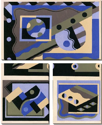 Картина Коллекции декора и цветов, табл. 15 (1930).
