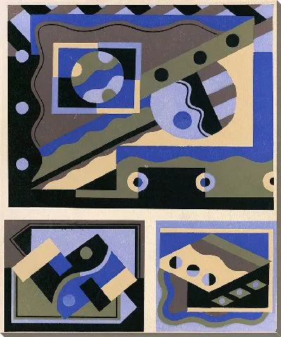 Картина Коллекции декора и цветов, табл. 15 (1930).