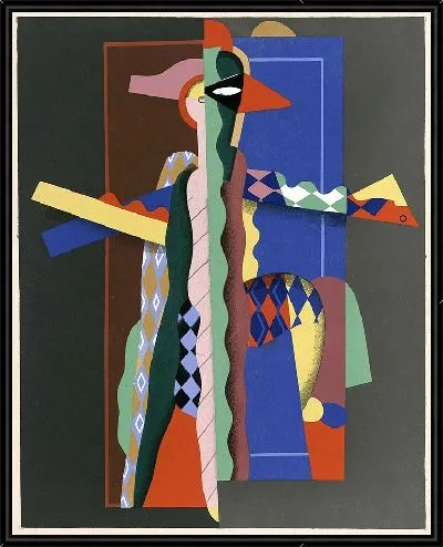 Картина Коллекции декора и цветов, табл. 13 (1930).