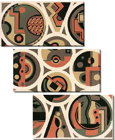 Картина Коллекции декора и цветов, табл. 12 (1930).