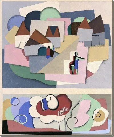 Картина Коллекции декора и цветов, табл. 11 (1930 г.)