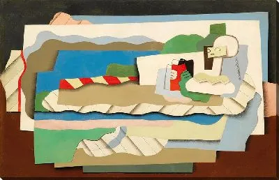 Картина Лежащая девушка (1926)