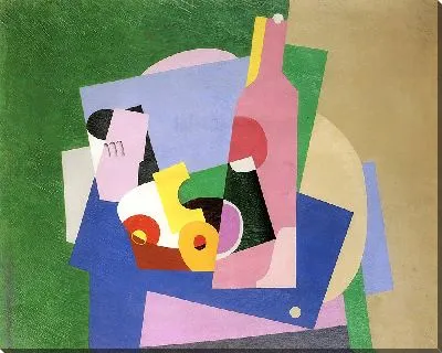 Натюрморт с бутылкой (1923)