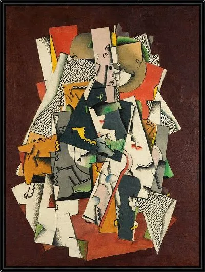 Картина Молодая девушка-ассистент (1919)
