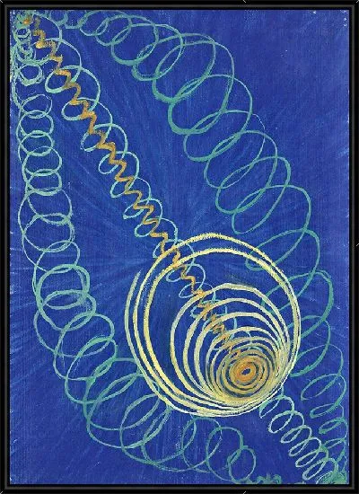 Картина Первозданный Хаос, № 16, Серия WU-ROSEN. Группа 1 (1906-07)