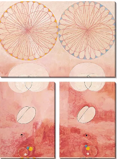 Картина Десять различных, № 9, Старый возраст (1907)