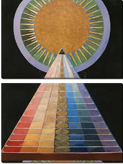 Картина Алтарь № 1 Группа X (1915)