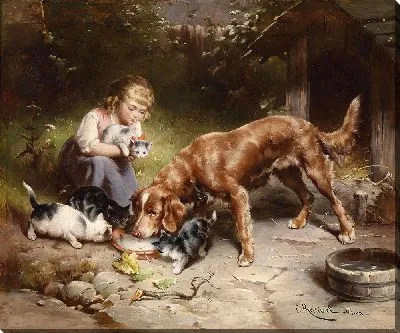 Картина Званый ужин