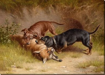 Картина Добыча (1912)