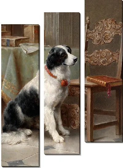 Картина Собака и стул