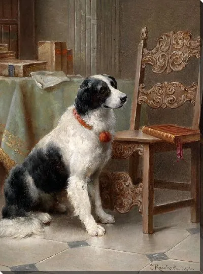 Картина Собака и стул