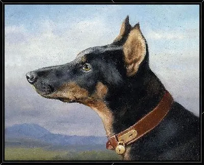 Картина Портрет Эйнеса Доберманова (1916)