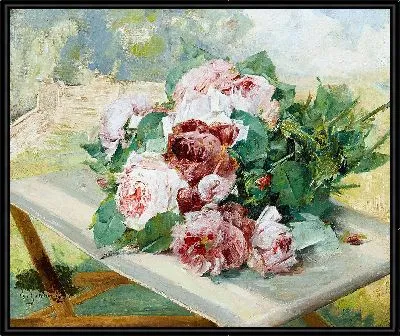 Картина Натюрморт с розами