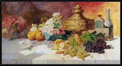 Картина Большой натюрморт с фруктами