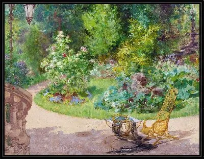Сад на авеню д'Эйлау (1885)