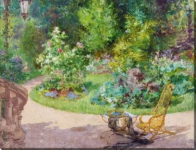 Сад на авеню д'Эйлау (1885)