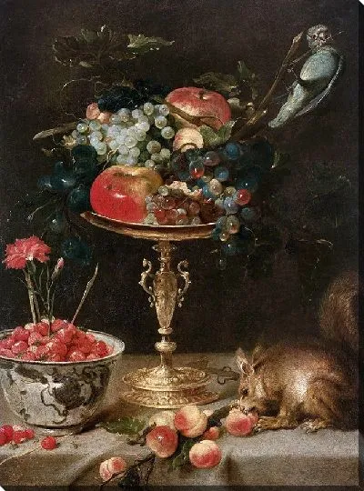 Картина Композиция с таззой и белкой