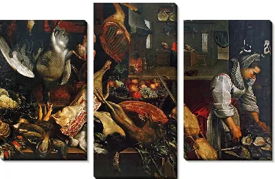 Интерьер кухни (ок. 1608 г.)