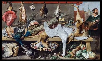 Картина Рынок дичи (1630-е годы)