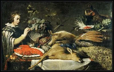 Сцена в кладовой с пажом (вероятно, 1612 г.)