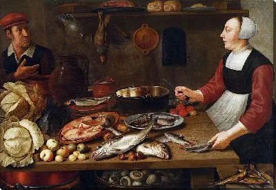 Картина Интерьер кухни