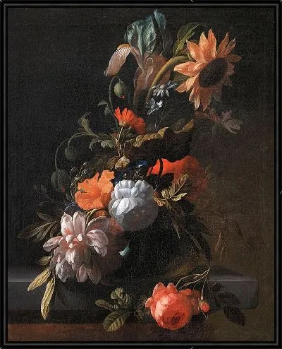 Картина Ваза с цветами (1672 – 1708)