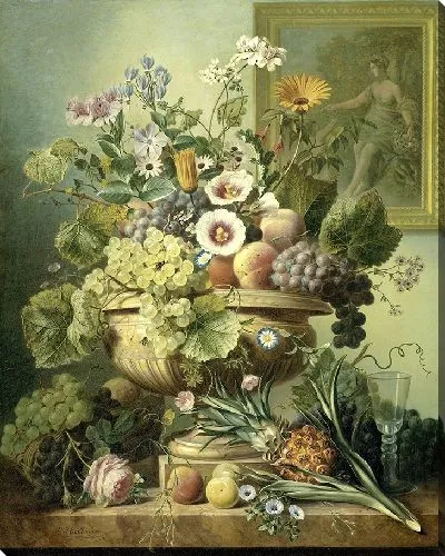 Картина Натюрморт с цветами и фруктами (1815 – 1830)