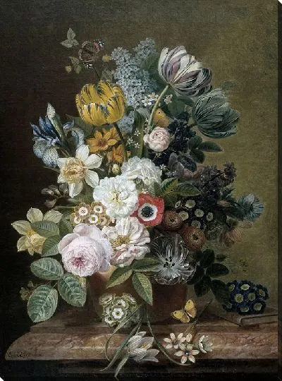 Картина Натюрморт с цветами (1815 - 1839)