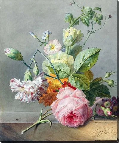 Картина Цветочный натюрморт (ок. 1800 - ок. 1825)