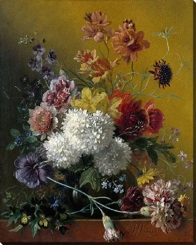 Картина Натюрморт с цветами (1820 - 1861)