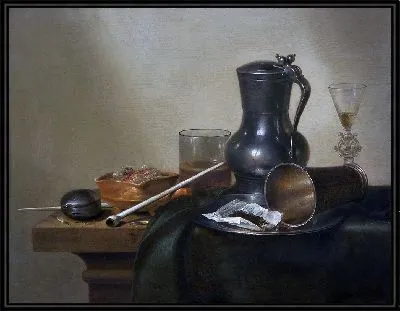 Натюрморт с табаком (1637)