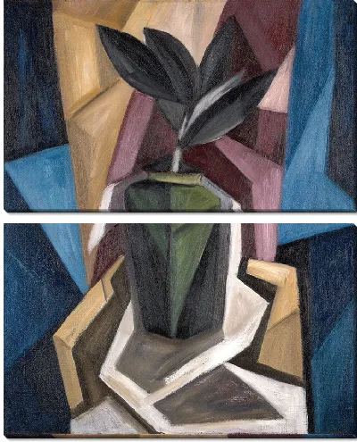 Картина Каучуковый завод (1920)