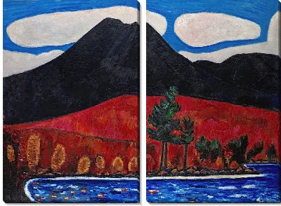 Гора Катадин (Мэн), осень (1939–40)