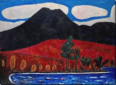 Картина Гора Катадин (Мэн), осень (1939–40)