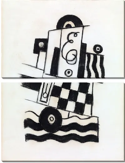 Картина Военные символы 1 (около 1913–14)