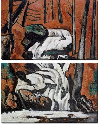 Картина Водопады Смелт-Брук (1937)