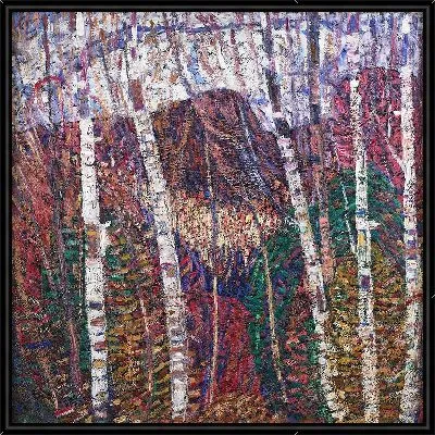 Белые берёзы (ок. 1908)