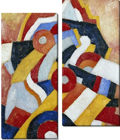 Картина Абстракция (около 1914 г.)