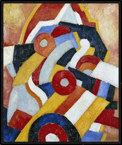 Картина Абстракция (около 1914 г.)