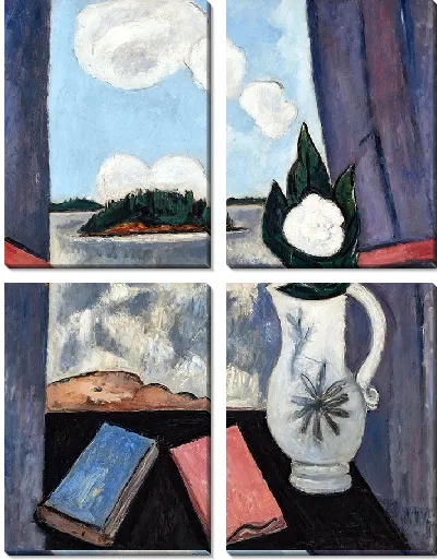 Картина Летнее морское окно (около 1939-40 гг.)