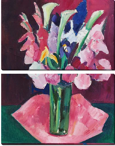 Картина Цветы в вазе