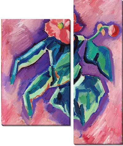 Картина Розовые бегонии (1928-1929)