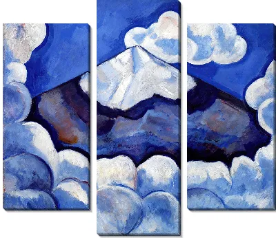 Картина Попокатепетль, «Одухотворенное утро» – Мексика (1932)